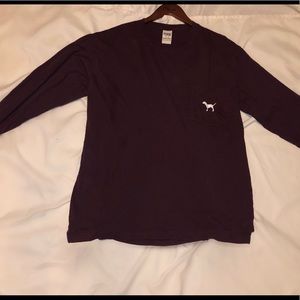 Victoria’s Secret Pink Campus Long Sleeve Shirt